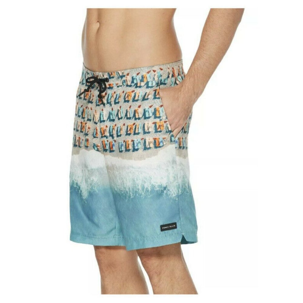 New Perry Ellis Men's Size Large Dynasty Green
